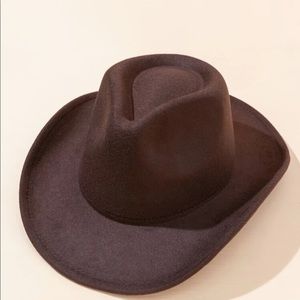 Brand new chocolate brown fedora hat